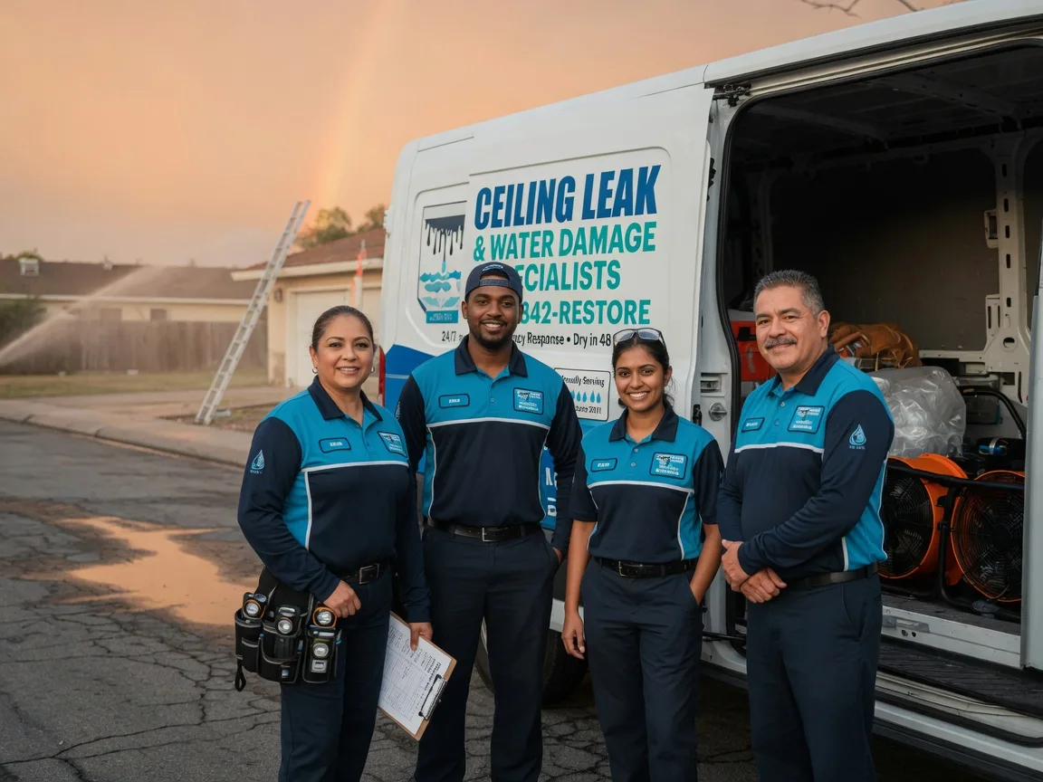 Ceiling Leak Cleanup company in Hawkins, WI